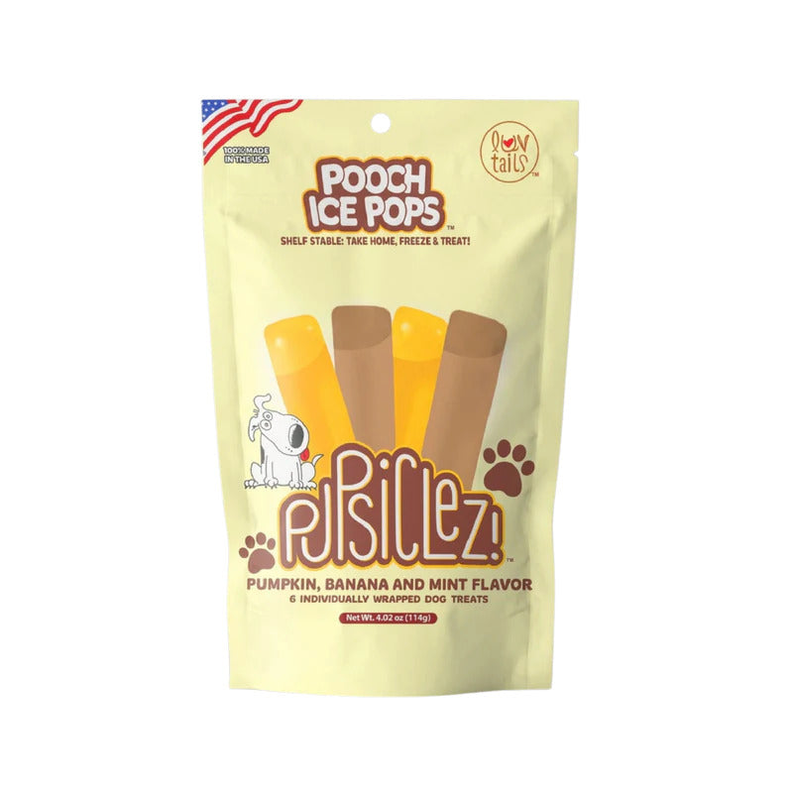 Pupsiclez Pumpkin, Banana & Mint Ice Pops for Dogs