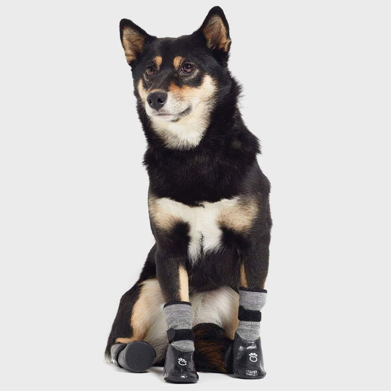 GF Pet Dog Booties  Grey