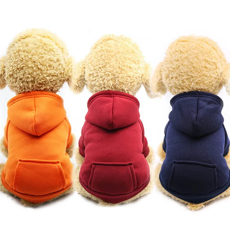 Fashion Pet Clothes For Dogs Coat Jackets Cotton Hoodies Dog Clothes Puppy Pet Overalls For Dogs Cat Clothing Pets Outfit S225