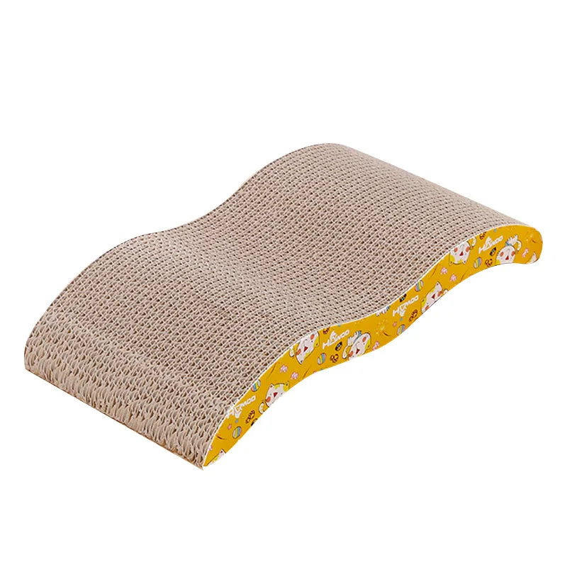 M-Shape Quality Corrugated Paper Cat Scratch Guards Pet Scratching Claw Scraper Cat Products Scratcher Pet Furniture+Free Catnip