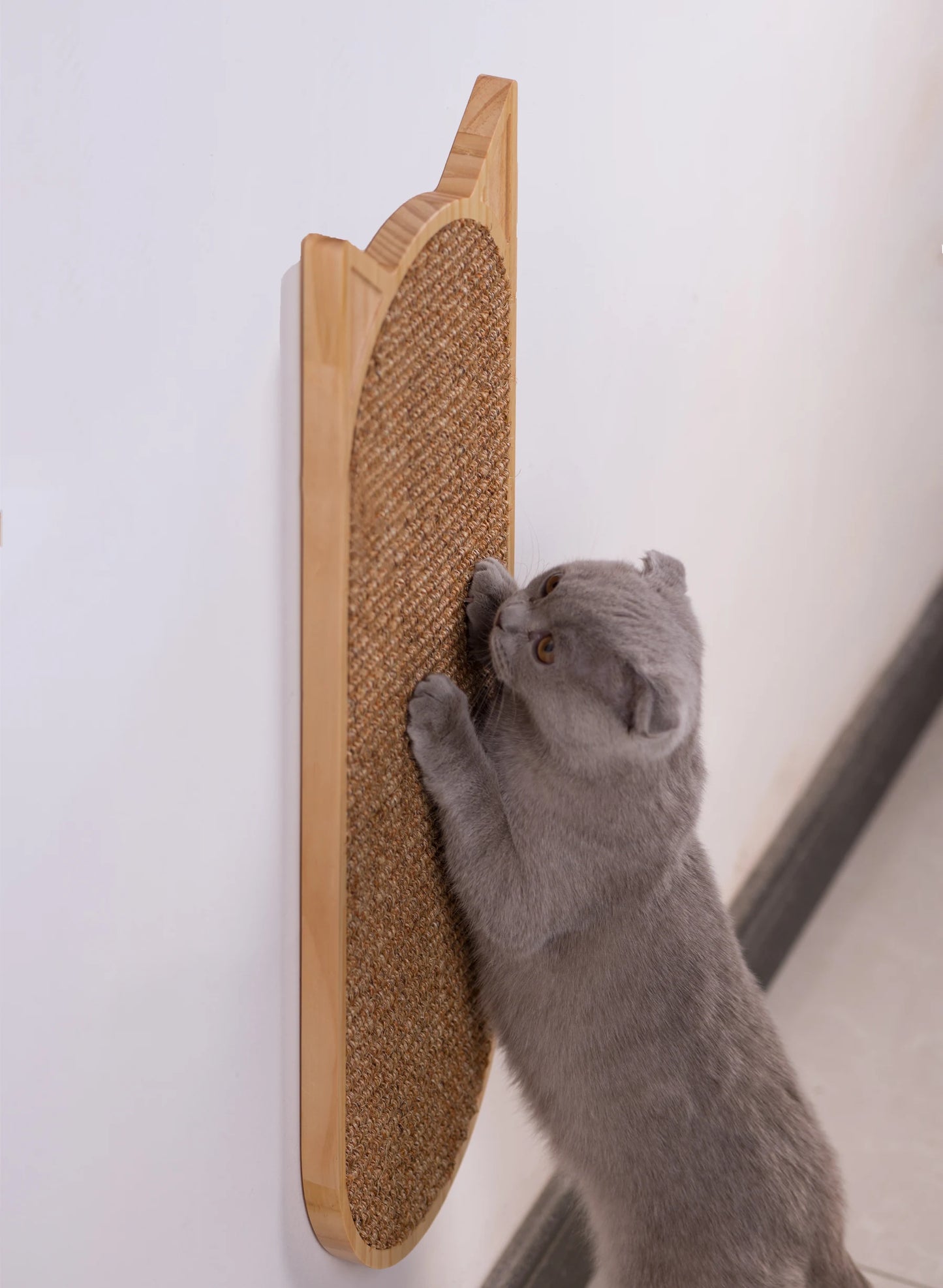 Wall Mounted Cat Scratching Post for Adult Cat Kittens,Sisal Cat Scratching Pad,Scratcher for Kitty Health