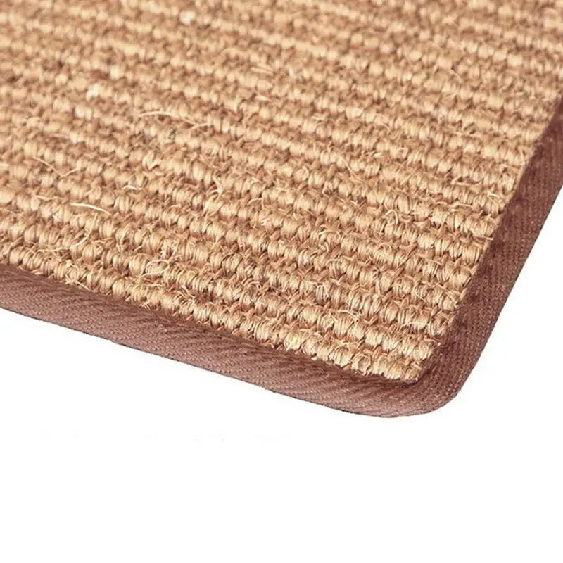 Cat Scratcher Pad Natural Sisal Mats Pet Scratching Board Cat Pad for Claws Stress Relief Durable Cat Scratch Pad for Kittens