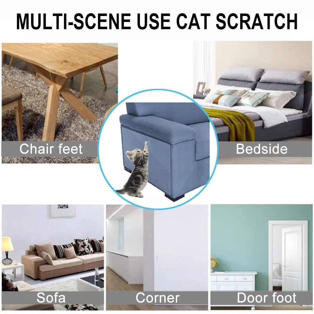 Cat Scraper Durable Sticker Tape Cat Scratching Post Furniture Couch Sofa Protector Anti Cat Scratcher Paw Pads For Claw