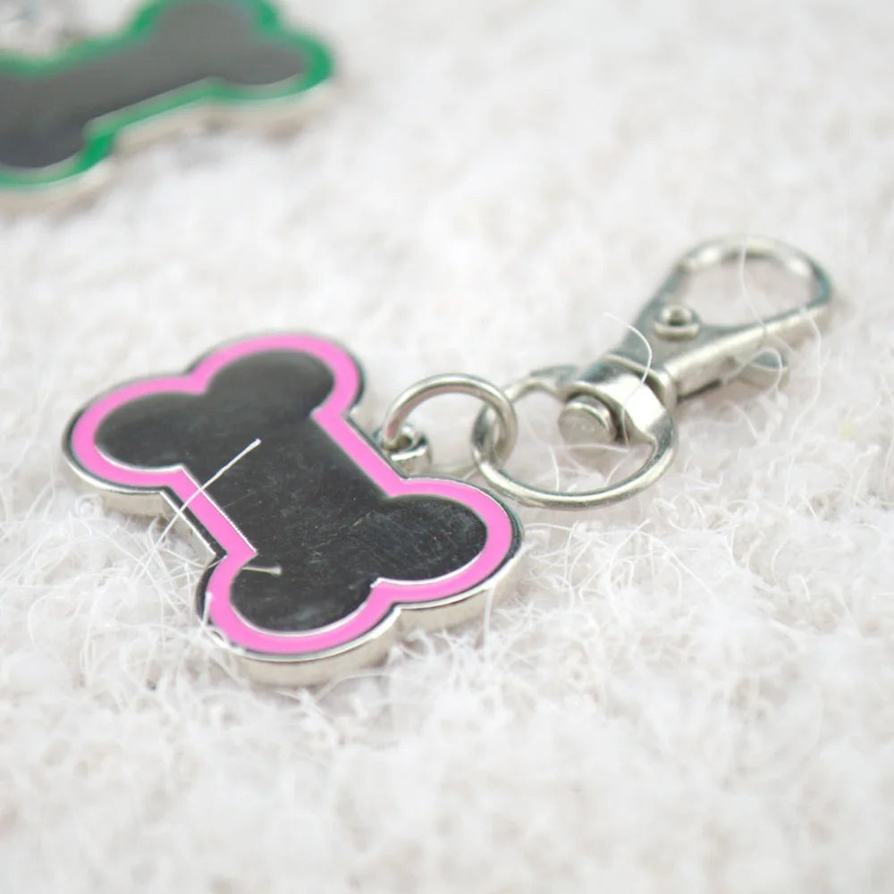 2/1PCS Pet ID Tag for Puppy and Cat Kitten Dogs Collar Accessories Dog Tag Customized Pet Identity Card Pet Supplies