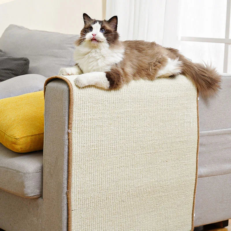 Cat Scratcher Sisal Mat Board Cat Scratch for Sharpen Nails Scraper Cats Tree Cat scratching post Sofa Mats Furniture Protector