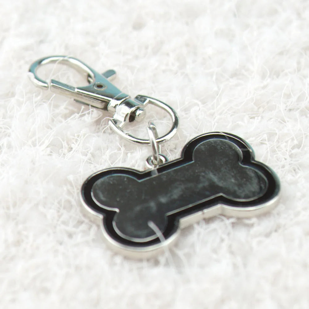 2/1PCS Pet ID Tag for Puppy and Cat Kitten Dogs Collar Accessories Dog Tag Customized Pet Identity Card Pet Supplies