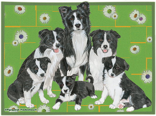 Border Collie - Best of Breed Dog Breed Fleece Blanket