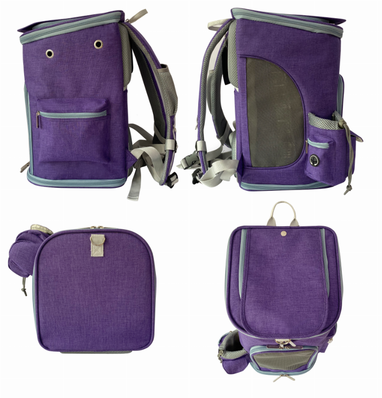 Mr. Peanut's Vancouver Series Backpack Pet Carrier for Smaller Cats and Dogs