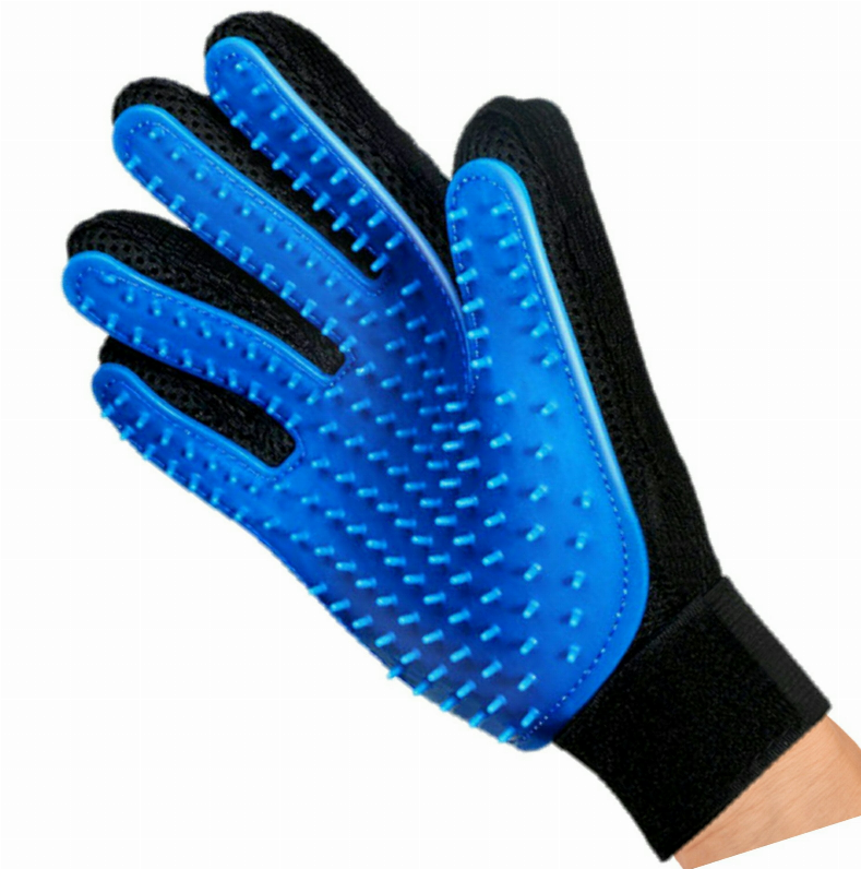 Mr. Peanut's Hand 259 Silicone Pins Pet Grooming Gloves