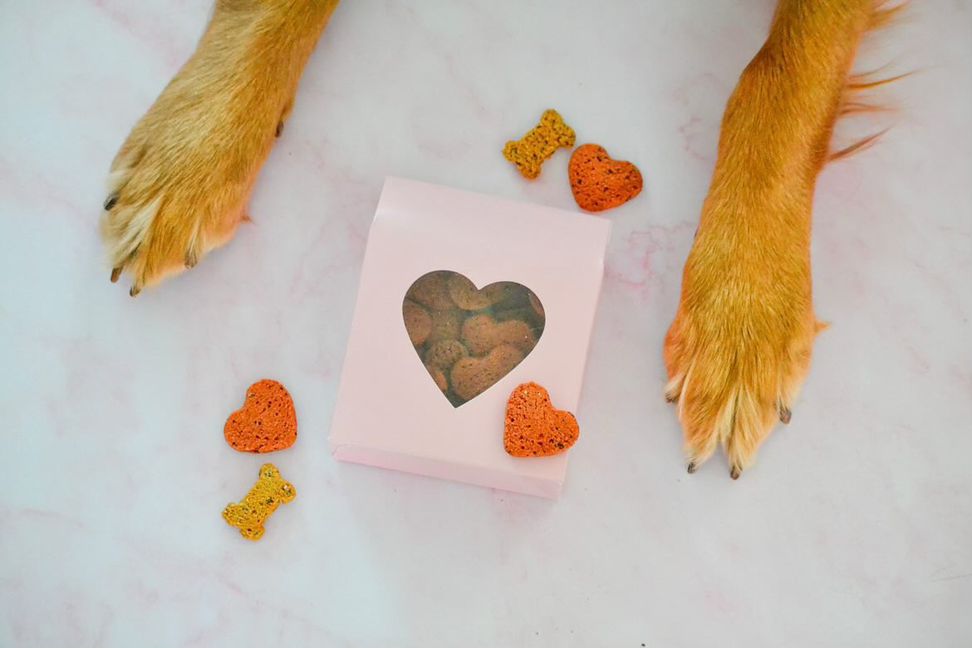 Heart(Beet) Boxes - Superfood Dog Treats