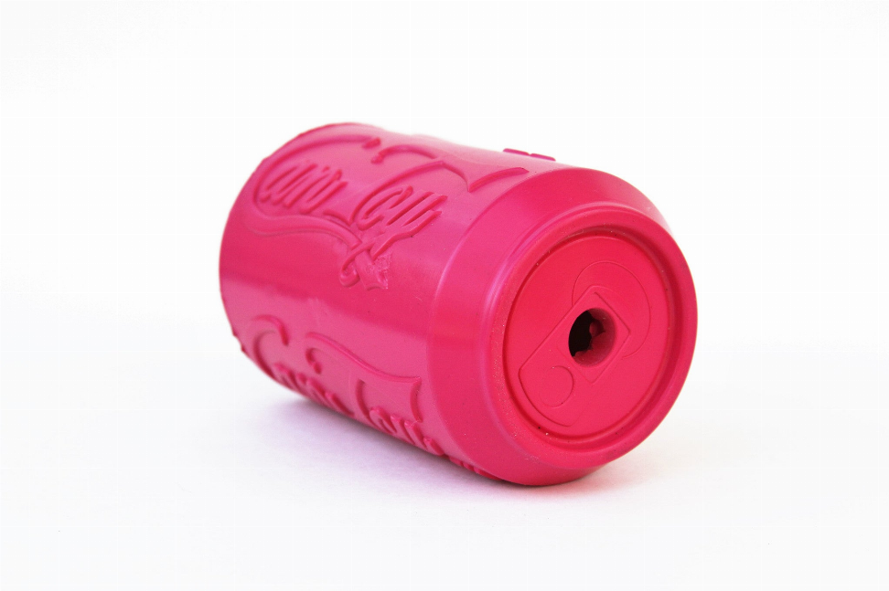 SP Puppy Can Toy Durable Rubber Chew Toy & Treat Dispenser For Teething Pups