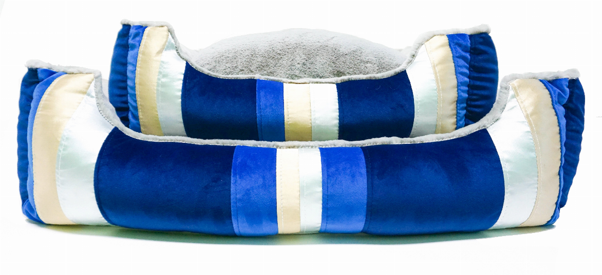 Golden Waves Reversible Pet Bed